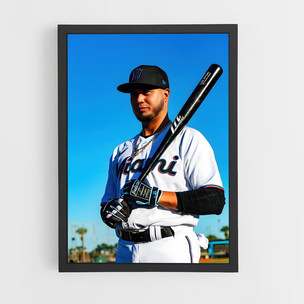 Poster Luis Arraez – affiche Baseball (vue 2)